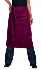 Bistroschrze farbig 80x100 cm 65% Poly./35% Bw L11/435