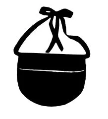 Geldtasche schwarz L02/60