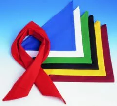 Dreiecktuch farbig 65% Poly./35% Bw. L11/300