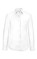 Damenbluse 1/1 Arm weiss G 6650